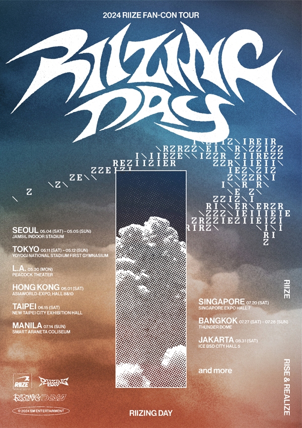 RIIZE Announces First-Ever Fan-Con Tour 'RIIZING DAY' Starting in