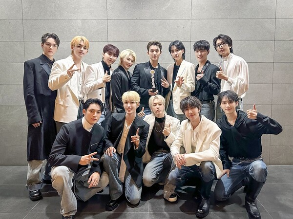 SEVENTEEN Dominates Music Shows, Winning 4 Trophies with 'MAESTRO