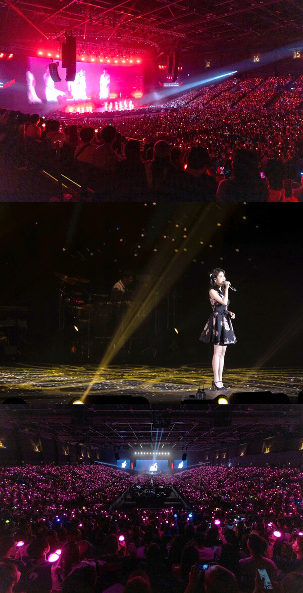 IU Wraps Up 2024 World Tour in Hong Kong with Spectacular