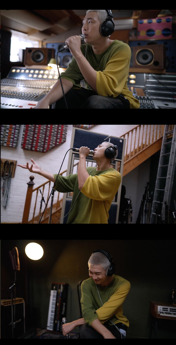 RM ‘Nuts’ Live Video Showcases Creative Process in London Studio