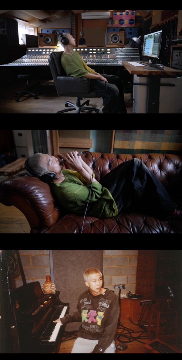 RM ‘Nuts’ Live Video Showcases Creative Process in London Studio