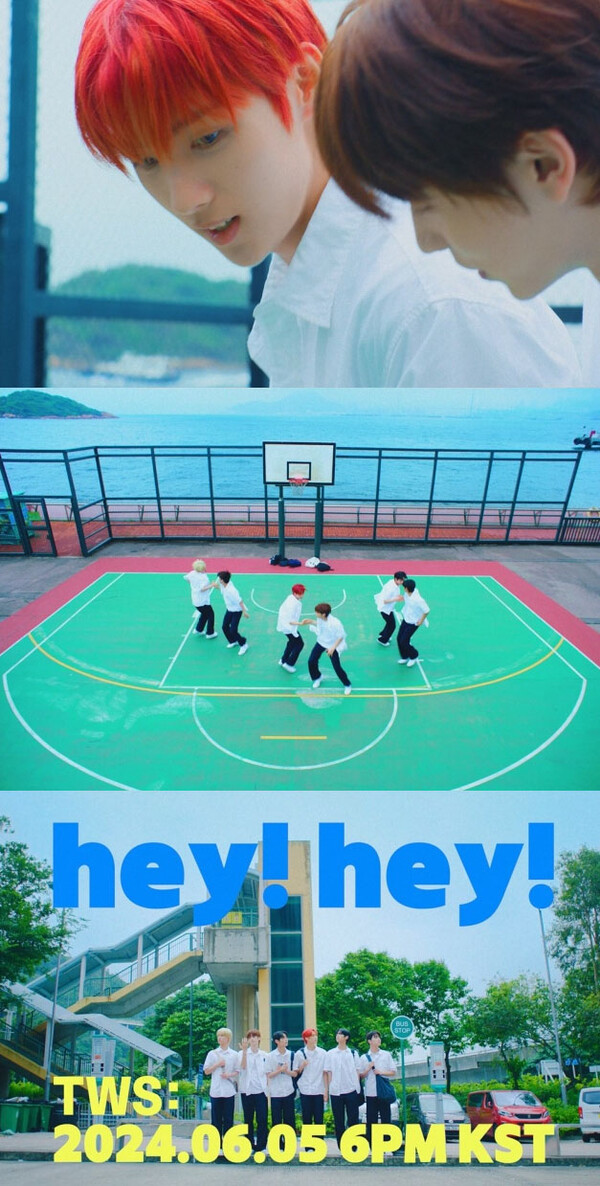 TWS Unveils ‘hey! hey!’ MV Teaser, Showcasing Teen Spirit and Energy