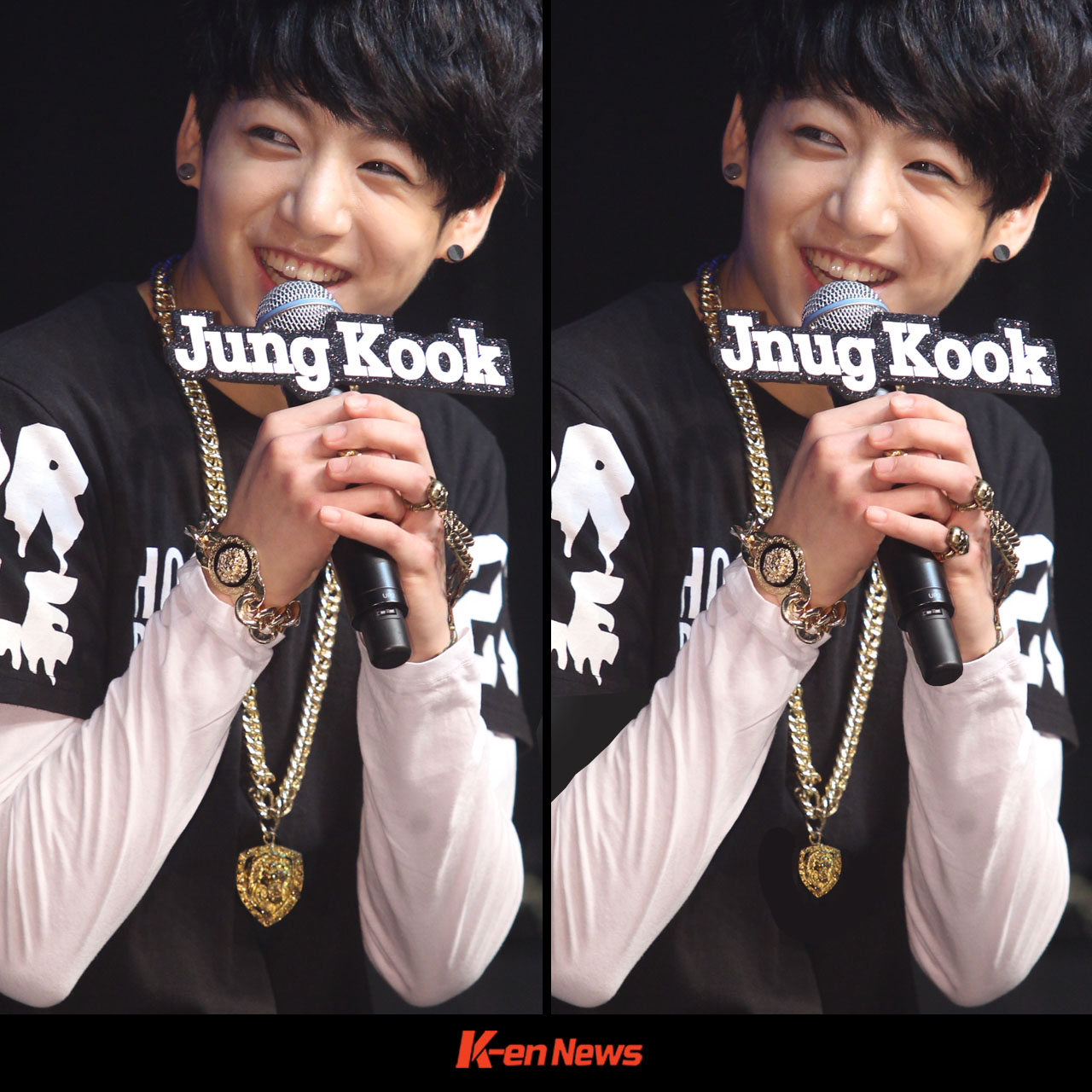 [2013] BTS Jungkook, Find the differences between two photos