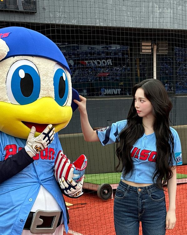Fairy Throws First Pitch