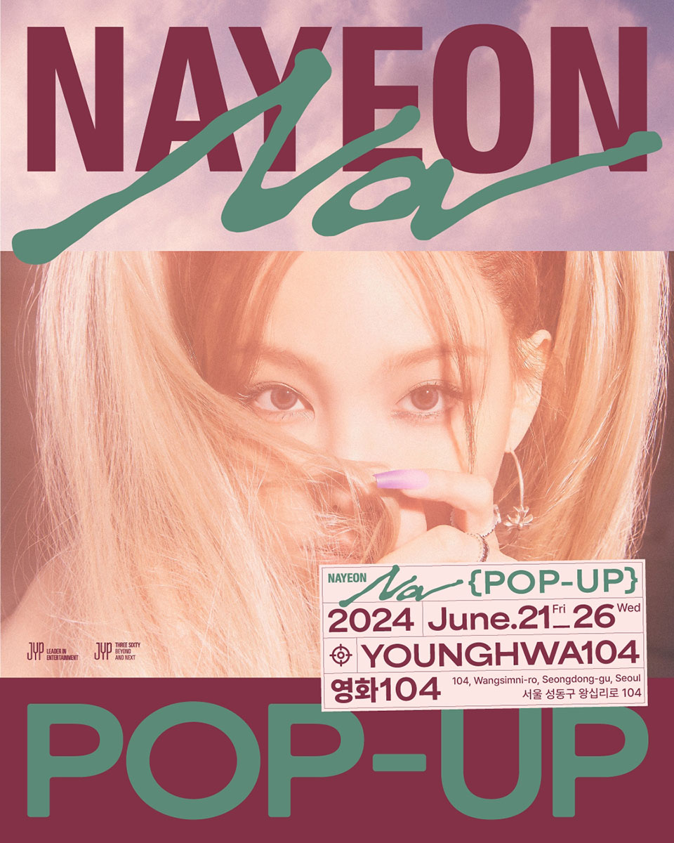 TWICE Nayeon Opens Pop-Up Store for Mini Album 'NA' Release