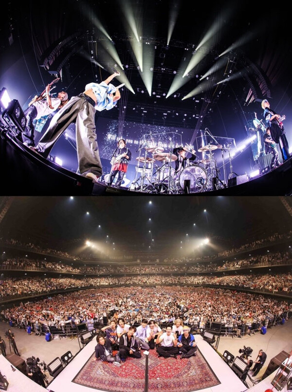 CNBLUE and UVERworld's First Joint Concert in Japan a Huge Success u003c Boy  Group u003c K-pop u003c 기사본문 - 케이엔뉴스 (K-en News)