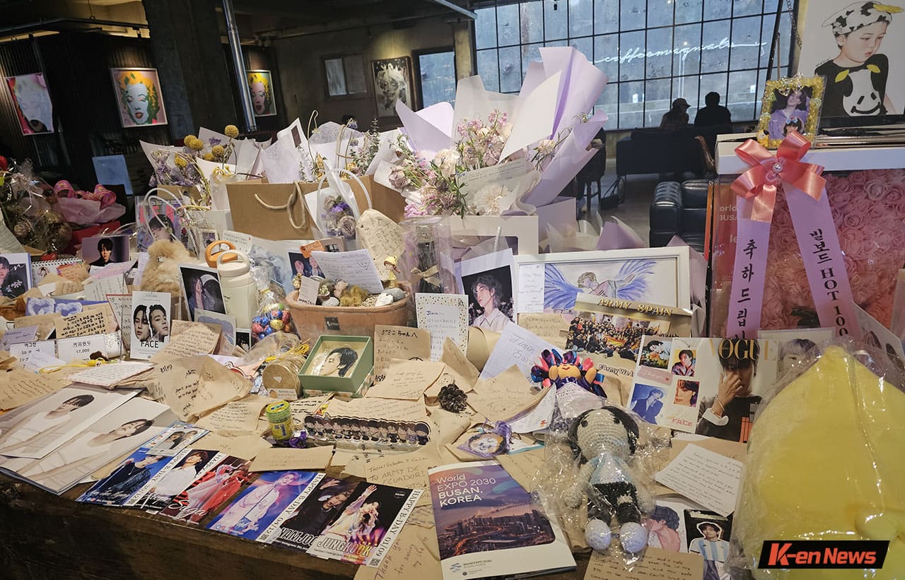 BTS Spot] Jimin Father's Cafe 