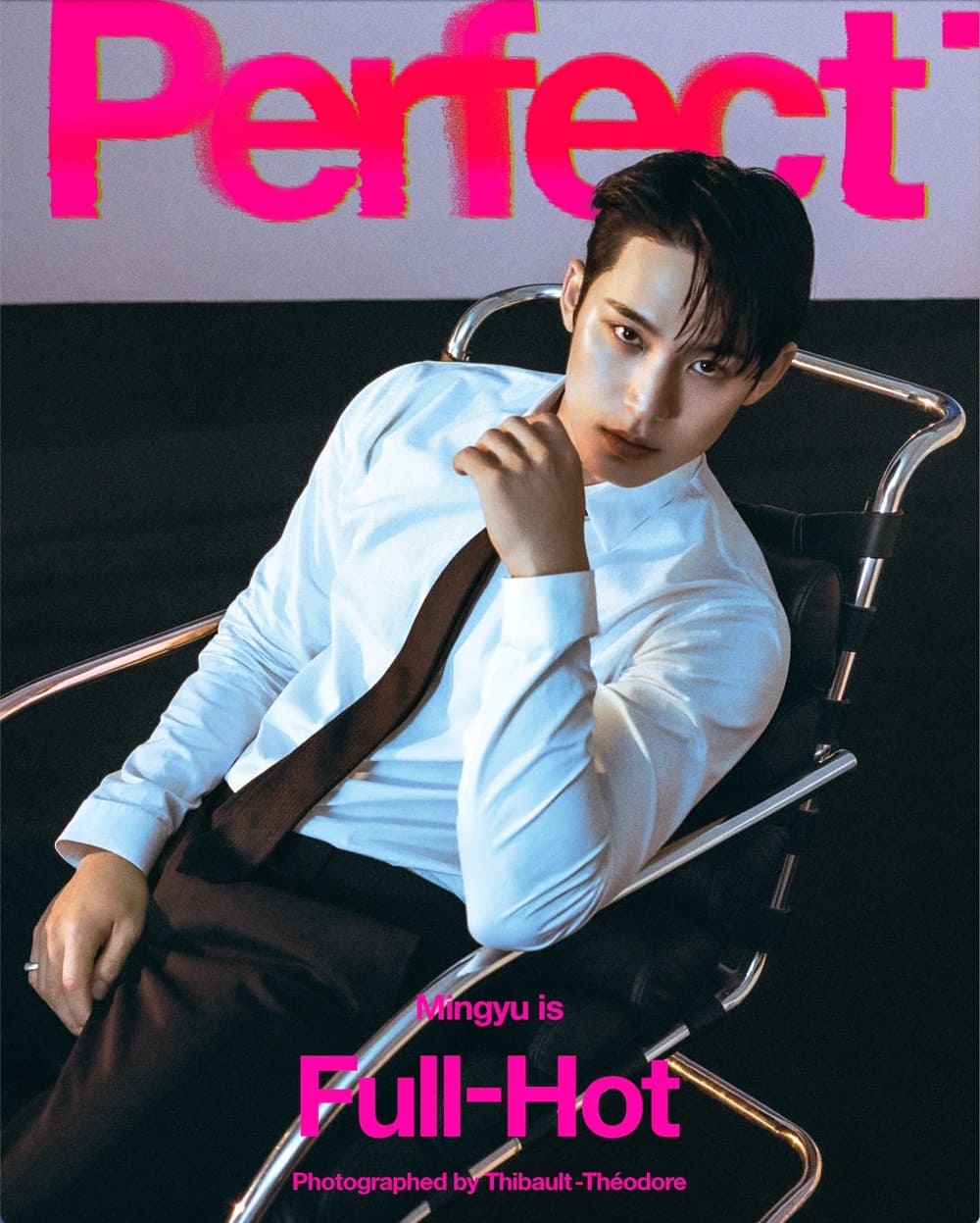SEVENTEEN's Mingyu Exudes Masculine Charm in His First UK