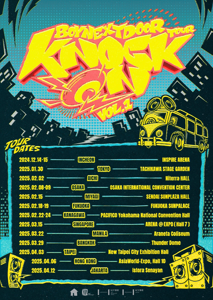 BOYNEXTDOOR First-Ever Tour, Kicking Off in December [Full