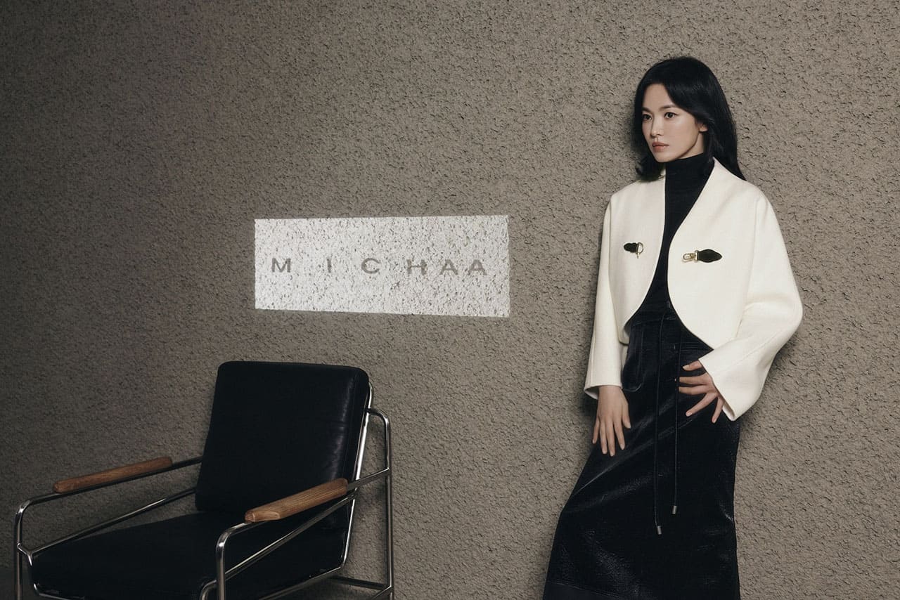 Song Hye-kyo's Intellectual Charm Lights Up the Winter Campaign ...