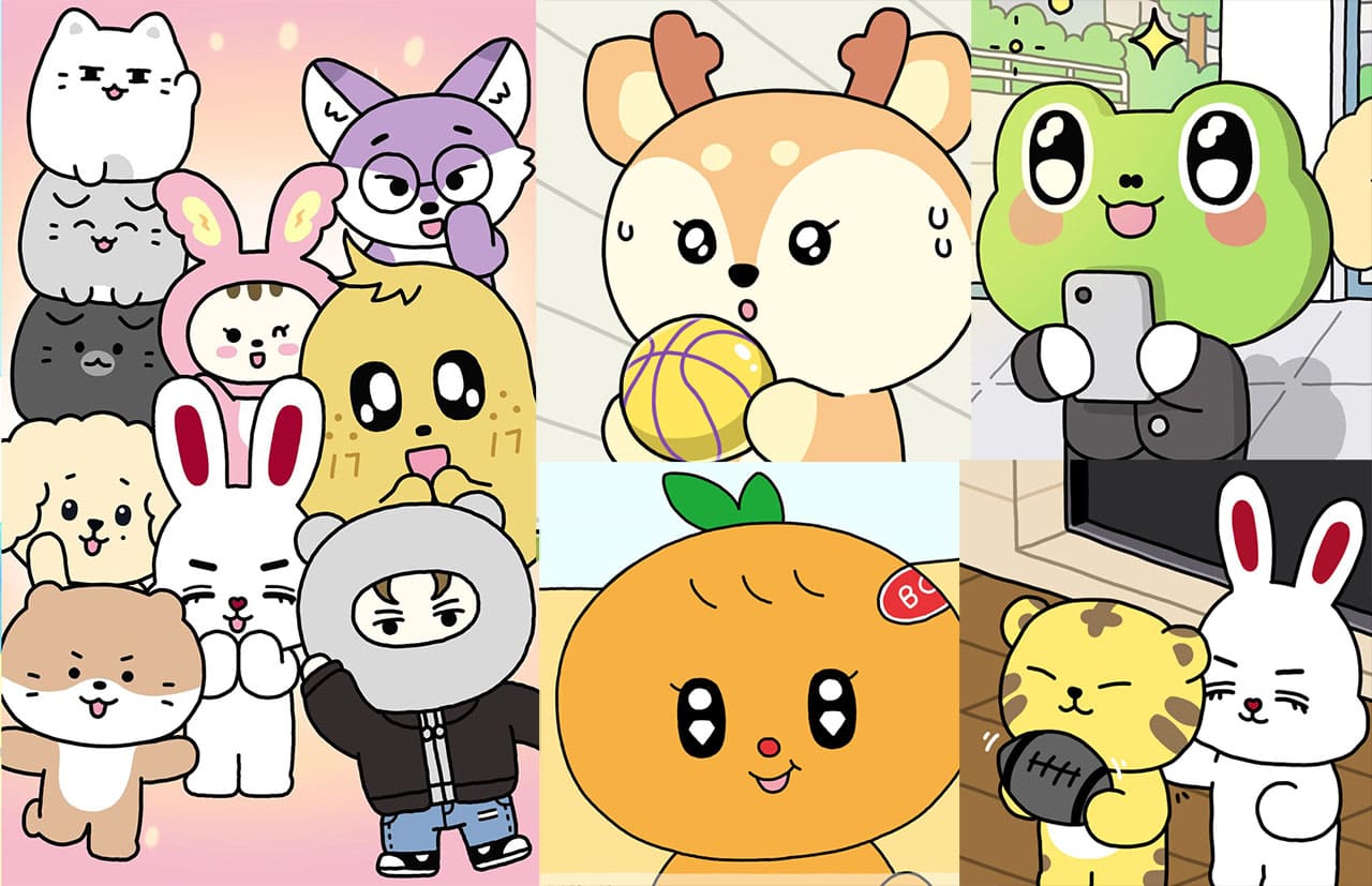 SEVENTEEN's 13 'MINITEEN' Characters Unveiled in Surprise Shorts and