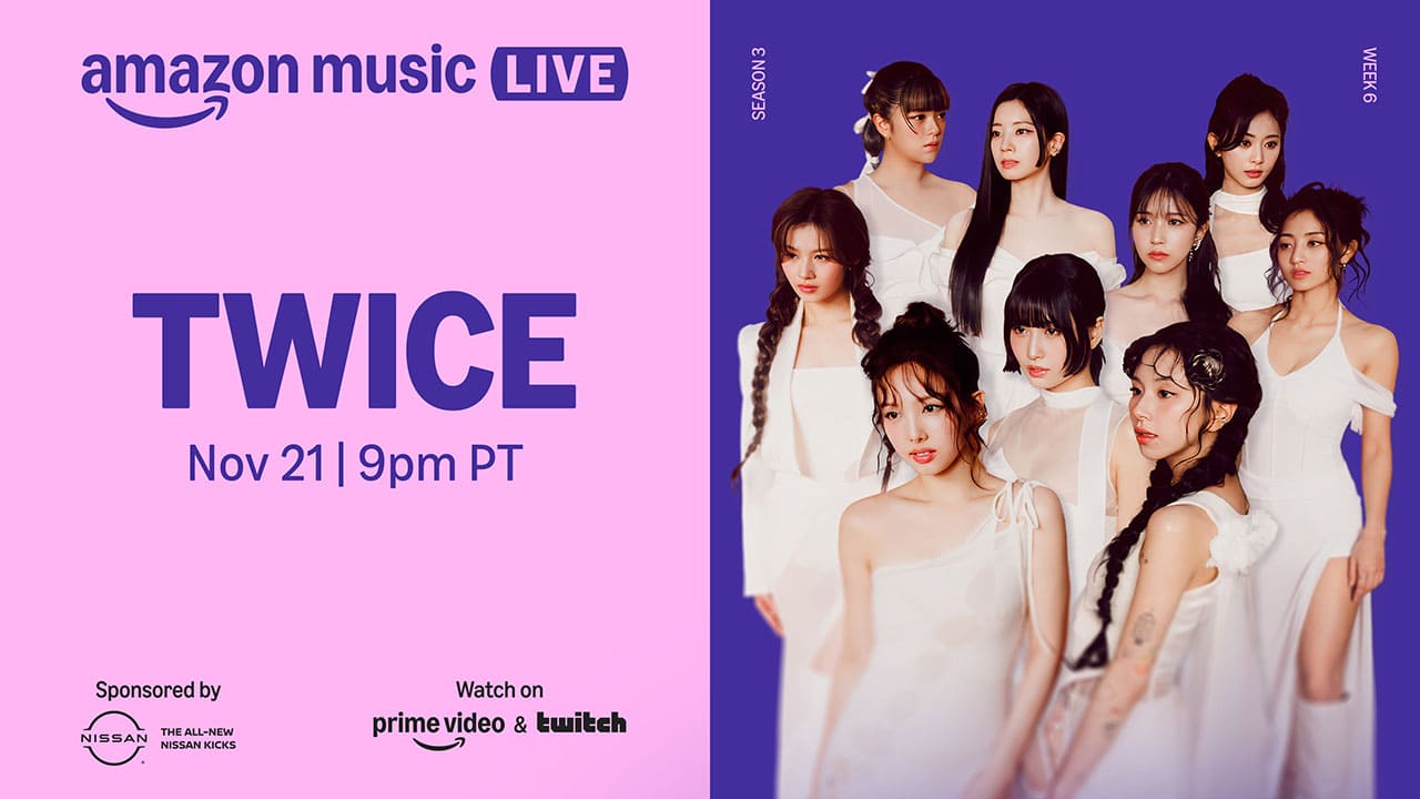 TWICE Becomes First K-pop Artist to Appear on Amazon Music
