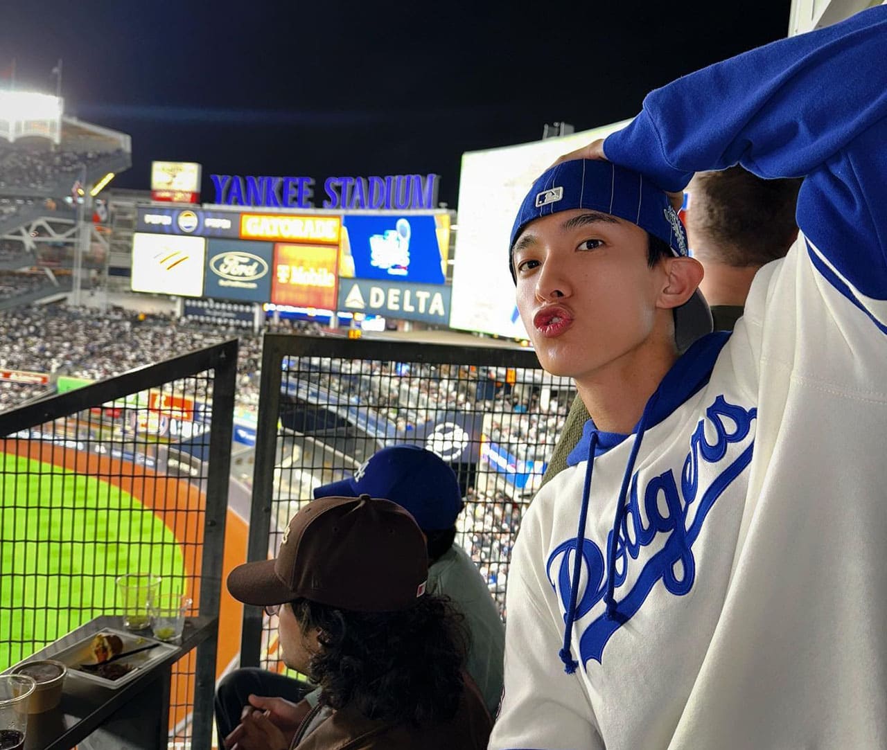 SEVENTEEN DK Shares World Series Photos, Celebrates Dodgers Win