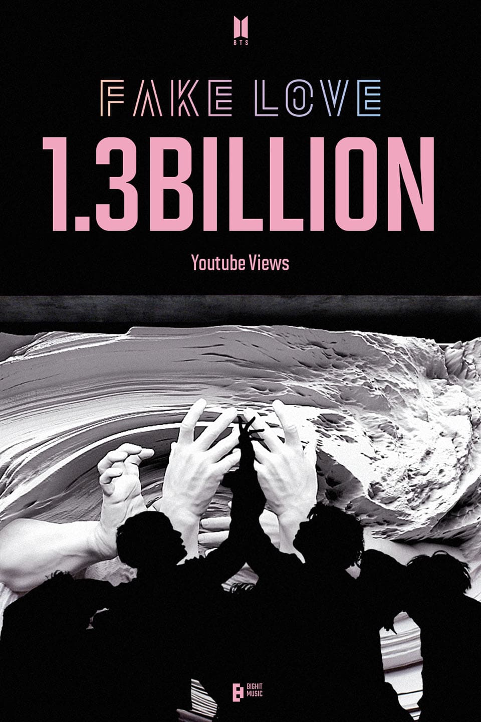 Image : BTS 'FAKE LOVE' Reaches 1.3 Billion Views ⓒ BIGHIT MUSIC