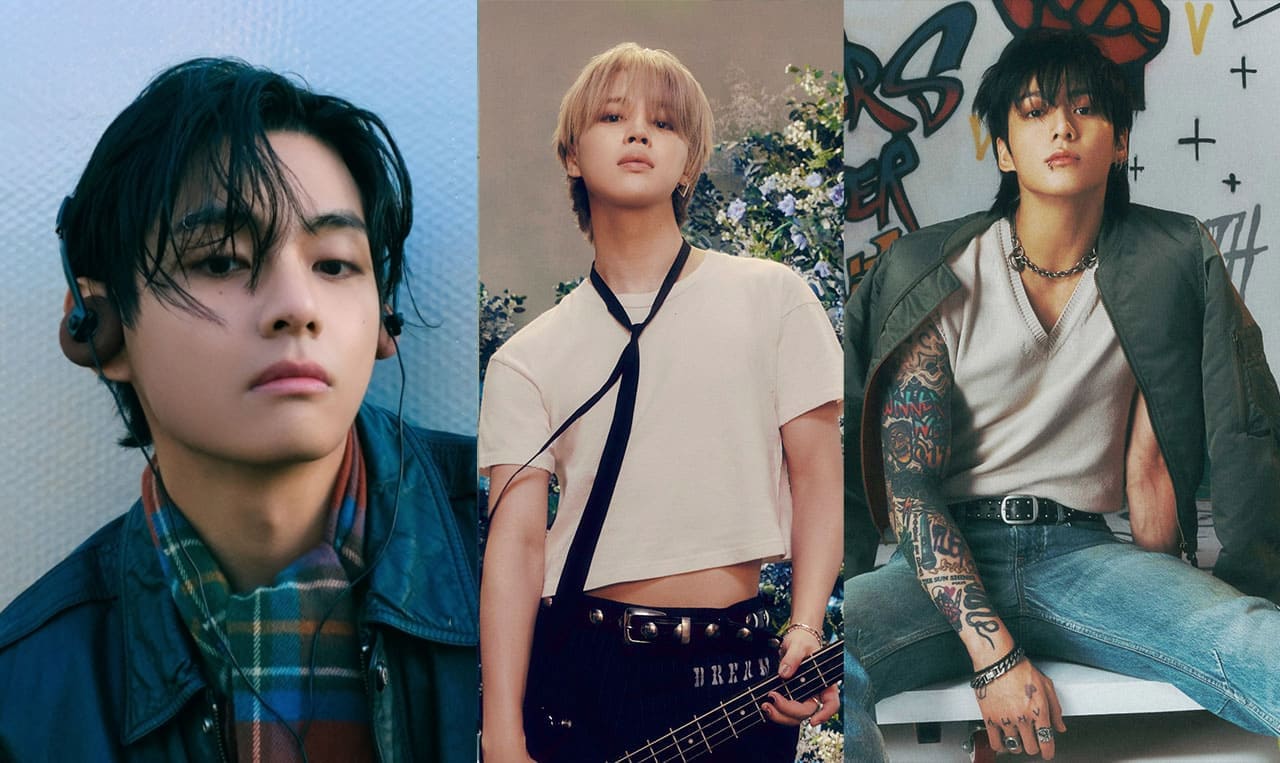 Image : BTS V, Jimin, Jungkook ⓒ BIGHIT MUSIC