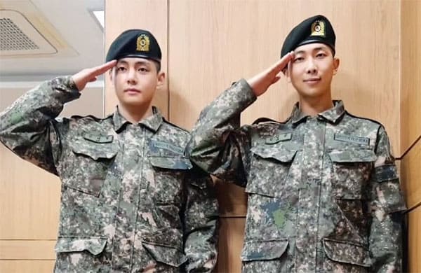 BTS RM & V, 100 Days Until Discharge! Full-Group Reunion Expected