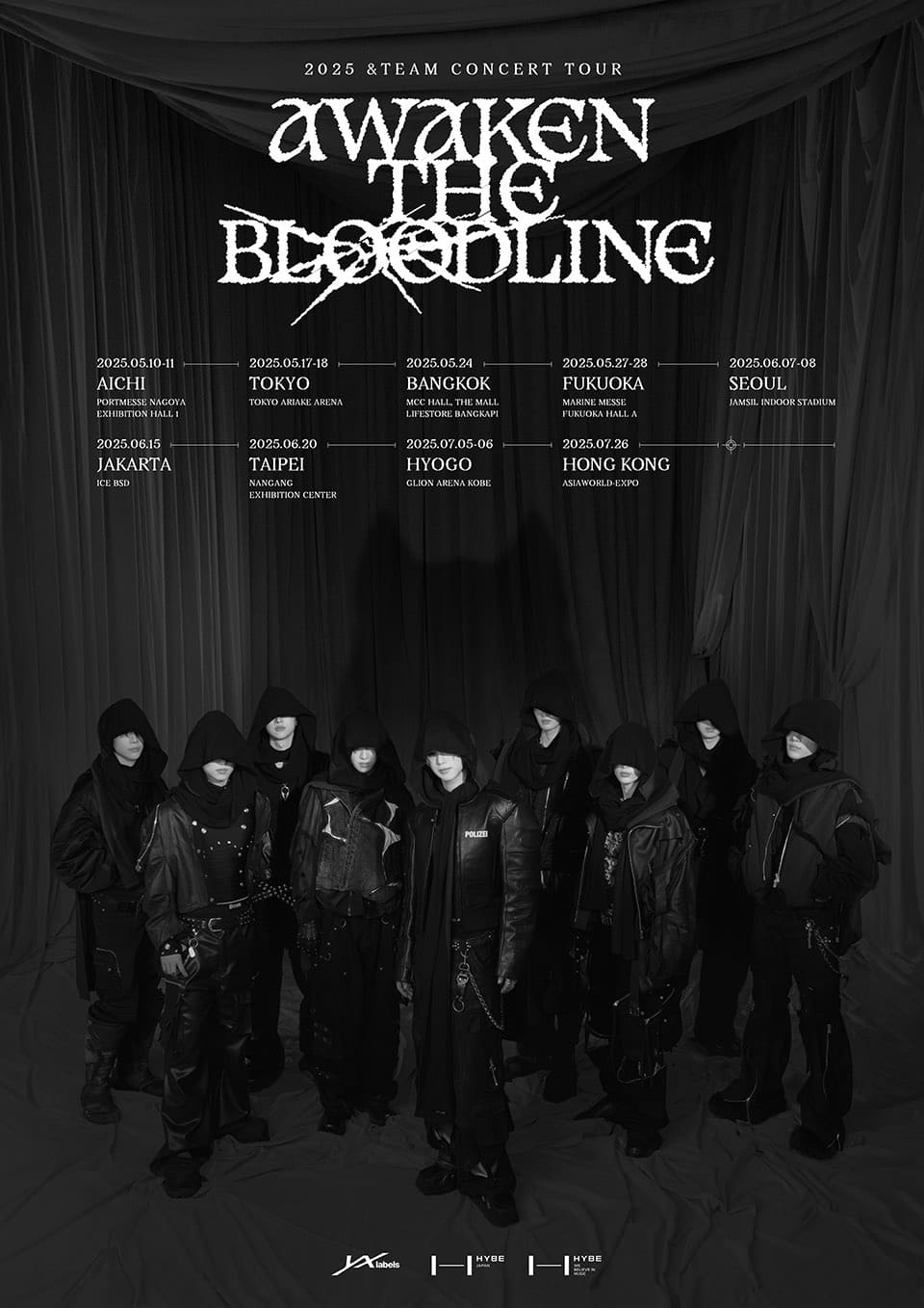 K-POP/アジア &amp;TEAM - &amp;TEAM &TEAM draws 100,000 fans across Asia, capping first tour