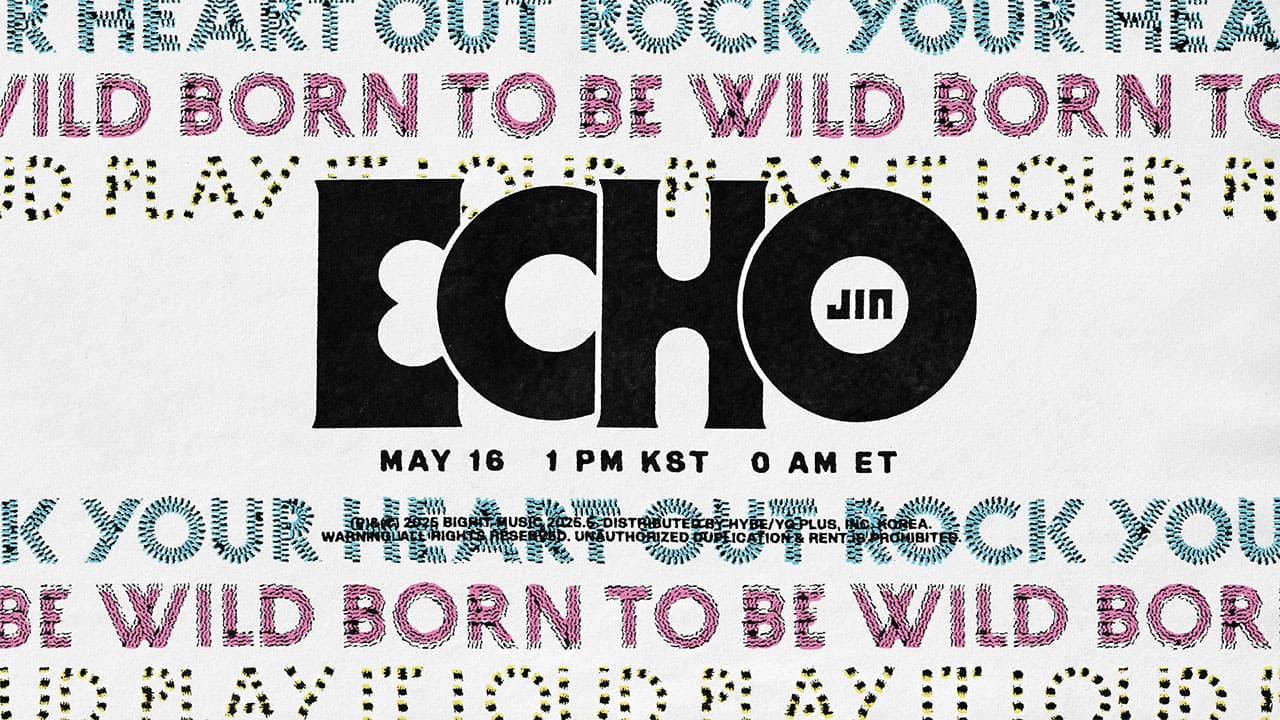 ภาพ : BTS Jin to Drop Mini อัลบั้มที่สอง 'Echo' ในวันที่ 16 พฤษภาคมⓒ Bighit Music