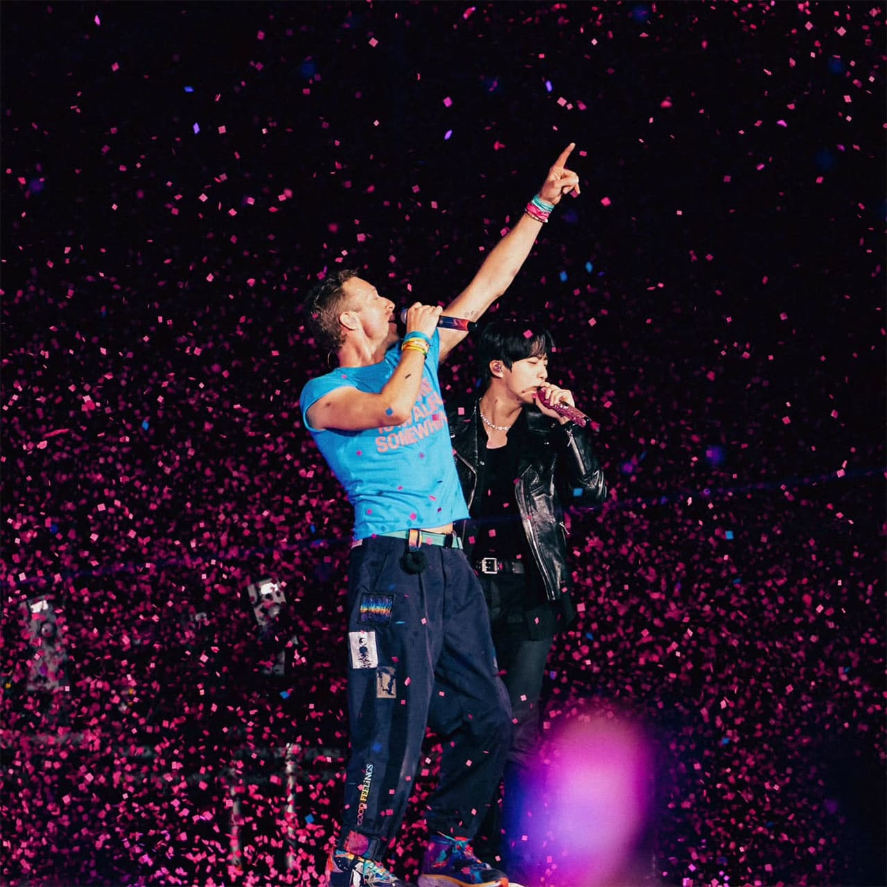 BTS Jin Delivers Heartfelt Performance with Coldplay in