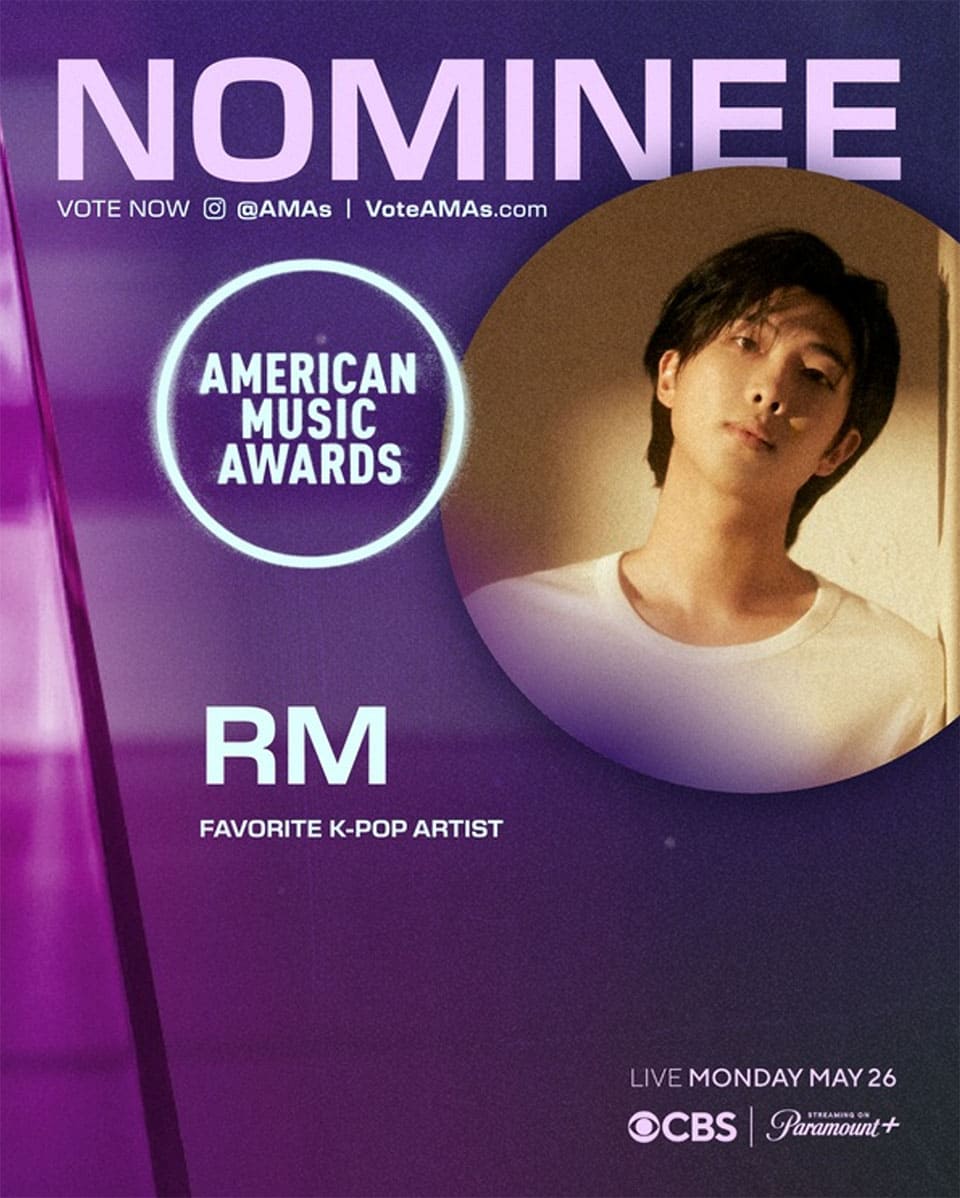 ภาพ : BTS RMⓒ 2025 American Music Awards