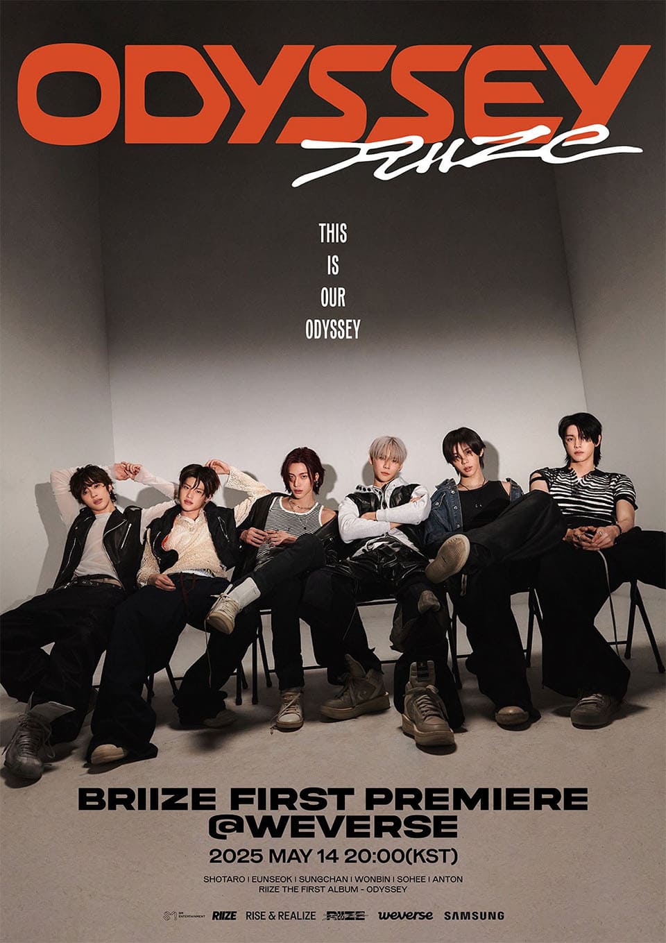 K-POP・アジア riize odyssey RIIZE Premieres Cinematic Film for First Full Album 'Odyssey