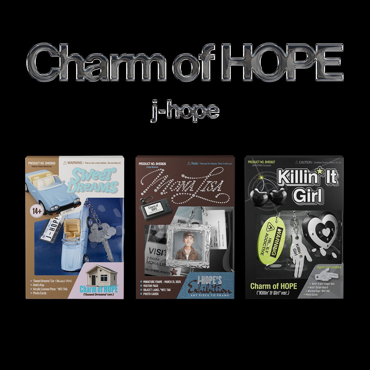 BTS j-HOPE ホビ ホソク j-hope Charm of HOPE Charm of HOPE ('Sweet Dreams' ver.) - Official BTS Music Store