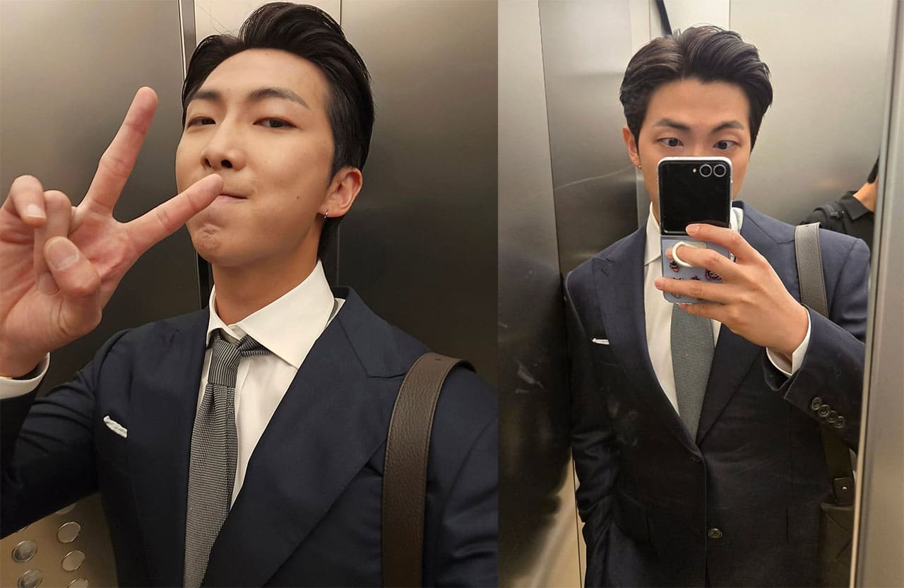 BTS Leader RM Shows Off Dapper Suit Look