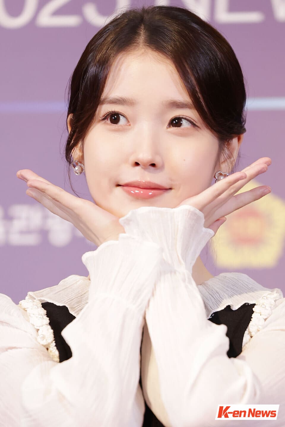 ภาพ: IU เข้าร่วมงาน Photocall ของ Newsis K-Expo ประจำปี 2025 ⓒLee Hye-young, lhy@hankooki.com