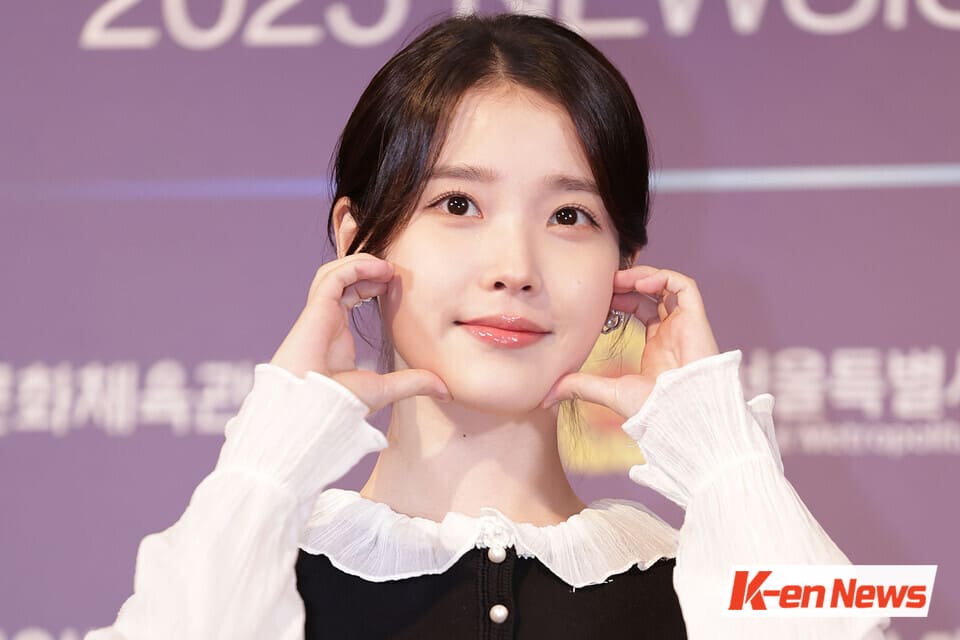ภาพ: IU เข้าร่วมงาน Photocall ของ Newsis K-Expo ประจำปี 2025 ⓒLee Hye-young, lhy@hankooki.com
