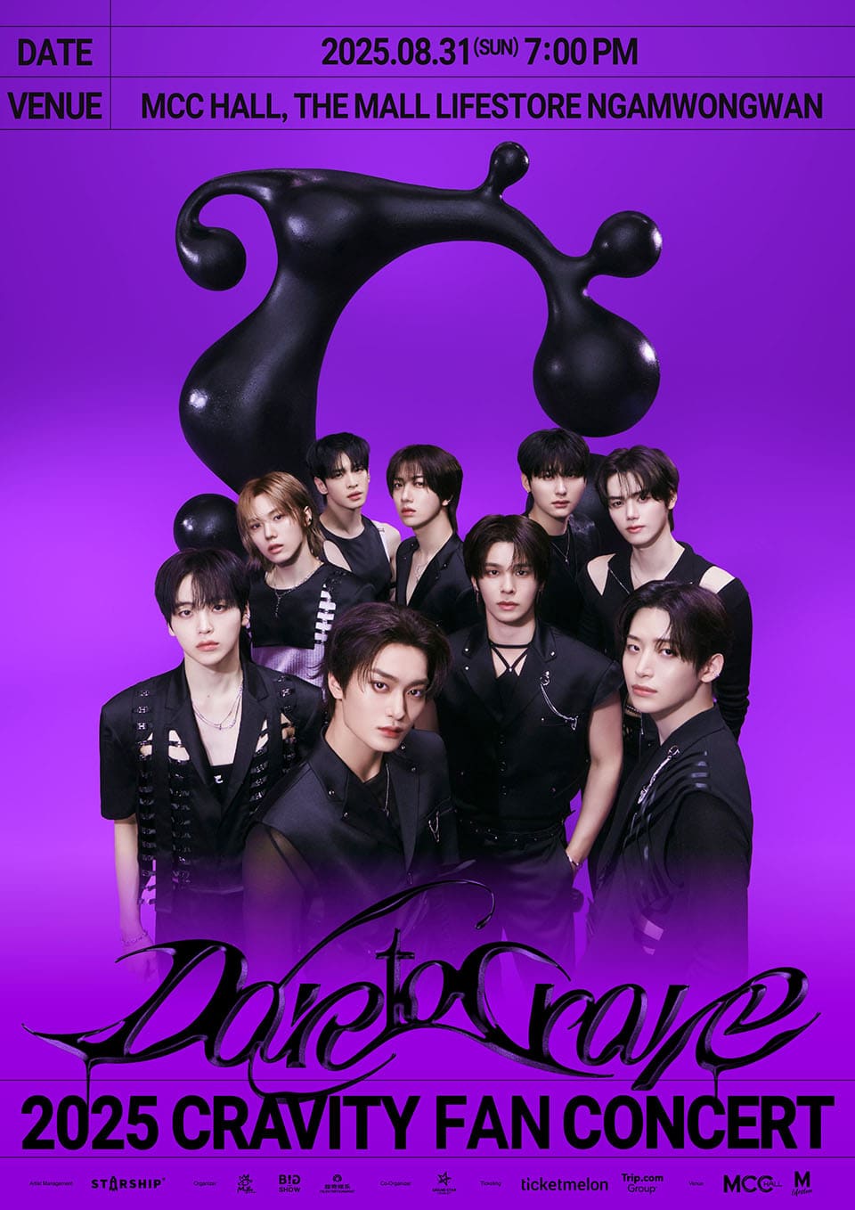 CRAVITY Brings 'Dare to Crave' Tour to Thailand with High-Energy