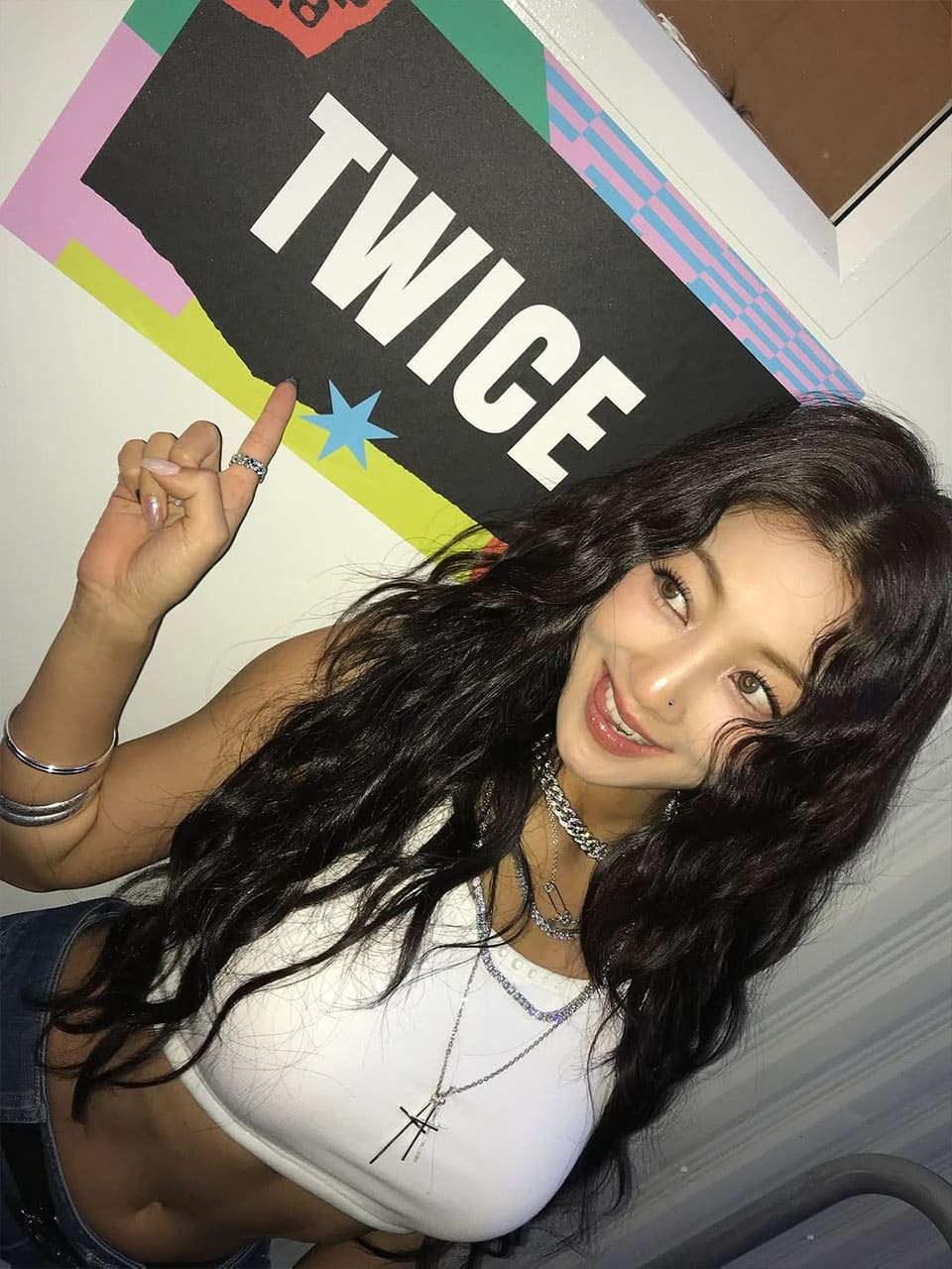 TWICE Jihyo Rocks Ripped Hot Pants — Slays Even Behind the Stage