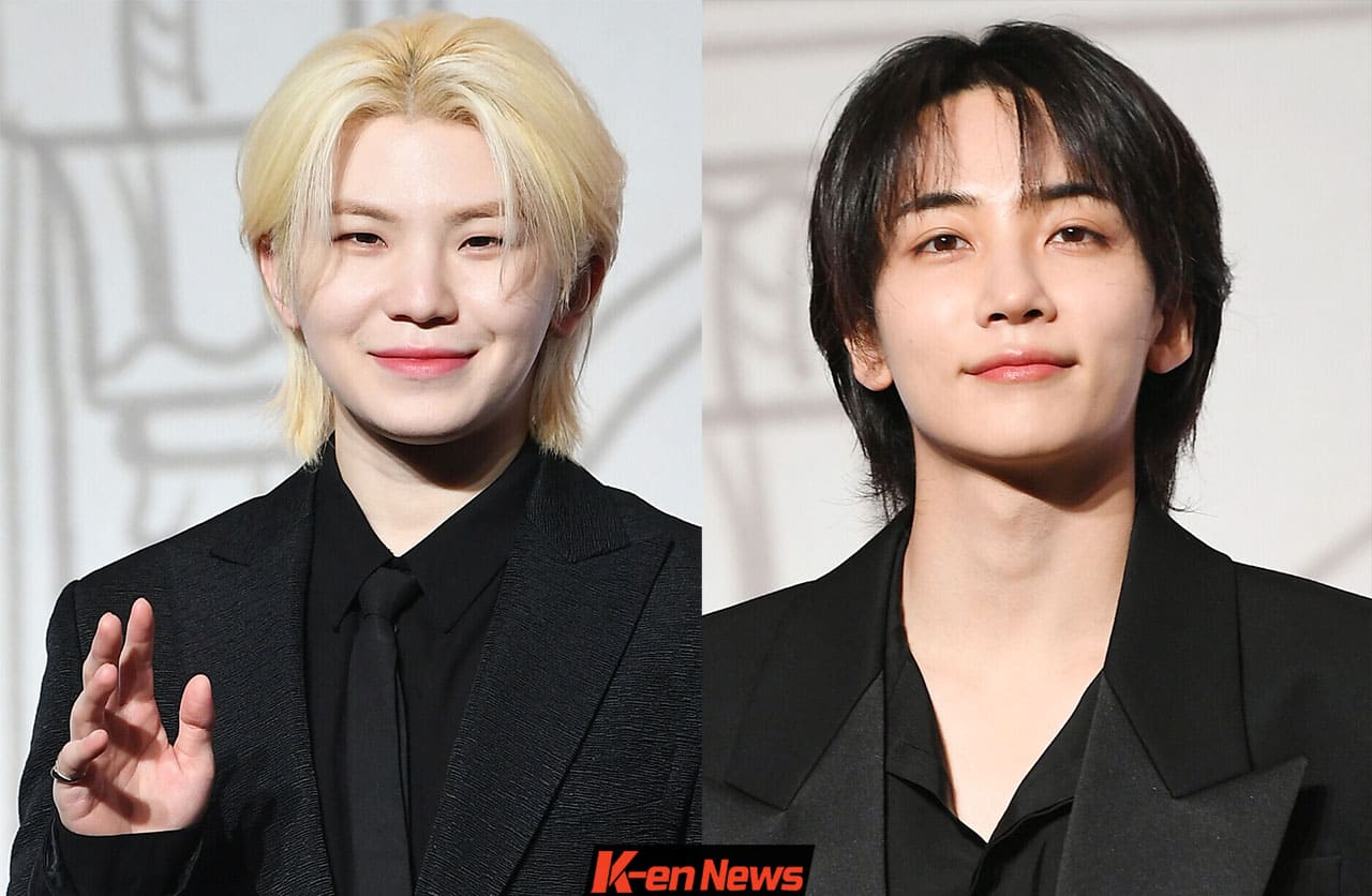 SEVENTEEN Woozi and Jeonghan