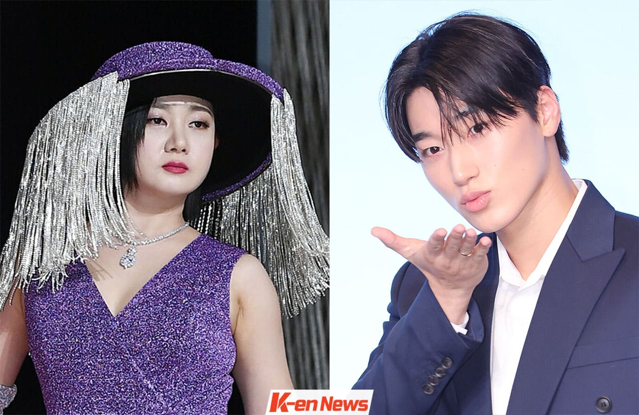 Image : Park Na-rae and ATEEZ’s San