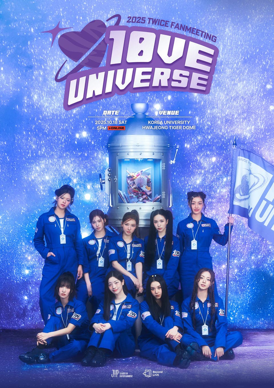 TWICE to Hold 10th Anniversary Fan Meeting '10VE UNIVERSE' on