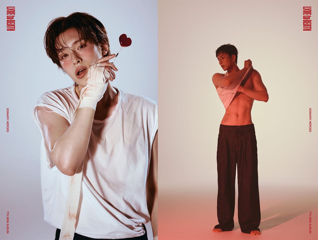 Xdinary Heroes' O.de and Gaon Dazzle with Dreamy Visuals in New