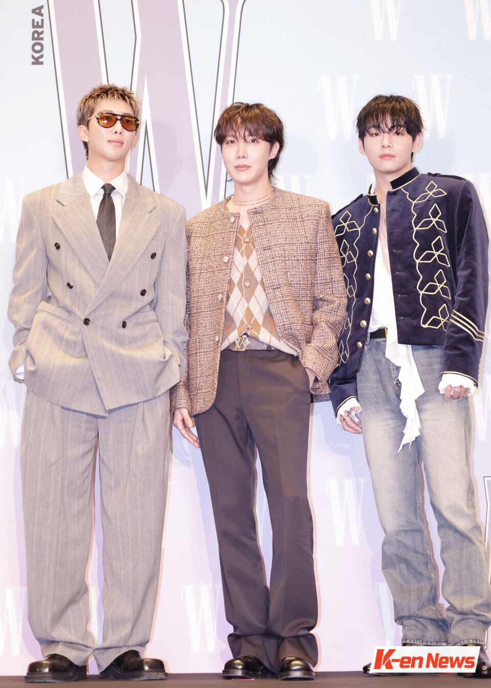 Image : BTS RM, J-Hope, V ⓒ Lee Hye-young (lhy@hankooki.com)