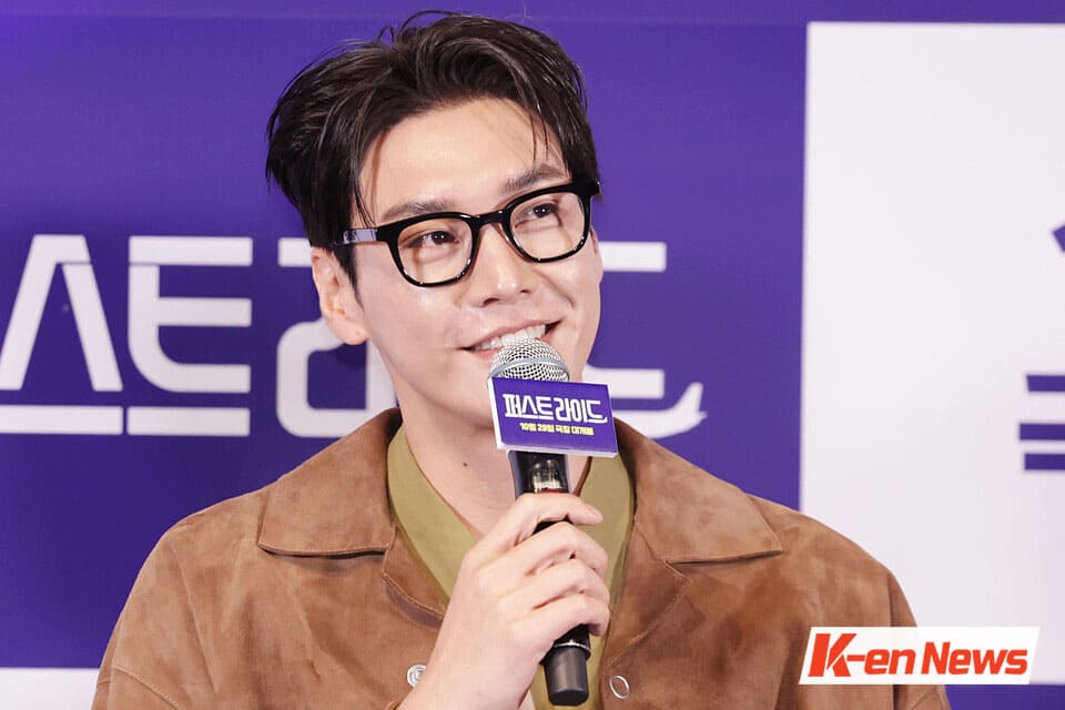 Image : Actor Kim Young-kwang attends the press screening for the film 'The First Ride' on October 22, 2025. ⓒLee Hye-young lhy@hankooki.com