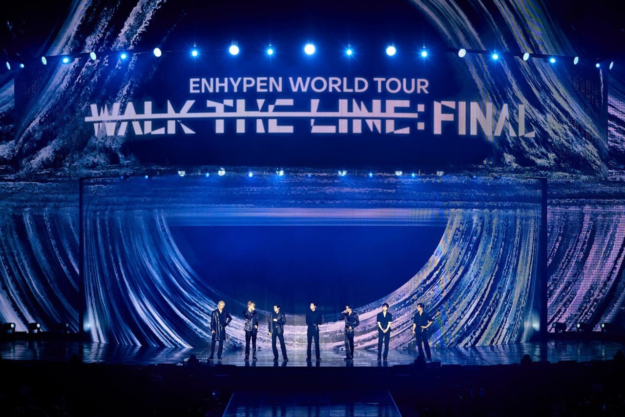 ENHYPEN Wrap Up a Yearlong Journey with Tears—'WALK THE LINE