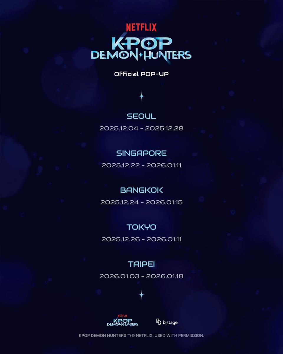 Image : KPop Demon Hunters Official POP-UP – SEOUL ⓒ Netflix