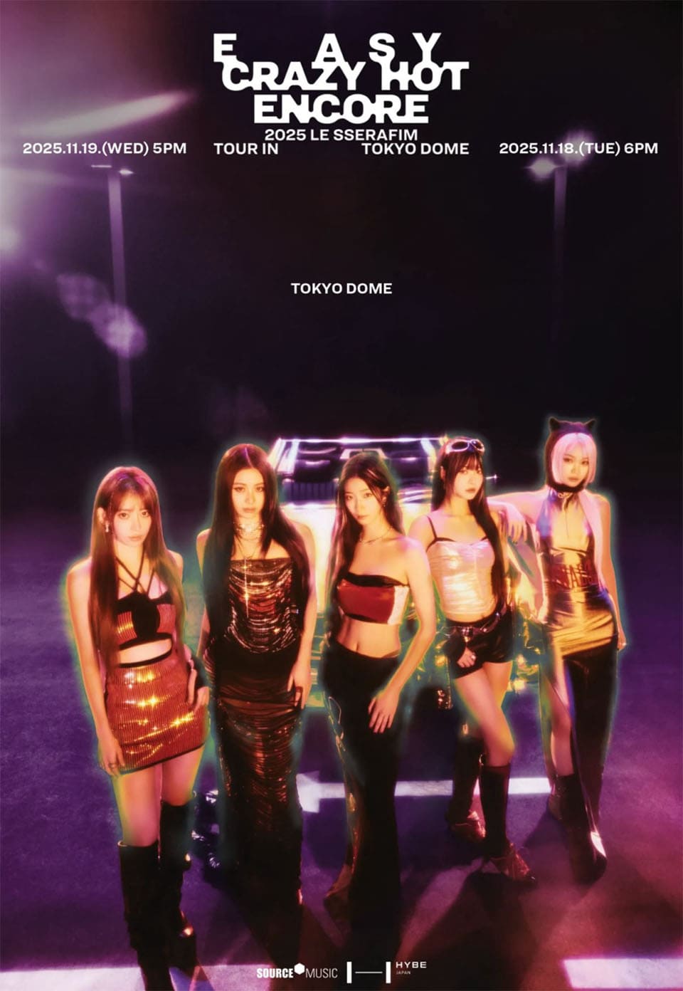 LE SSERAFIM wraps up world tour with first-ever Tokyo Dome concert