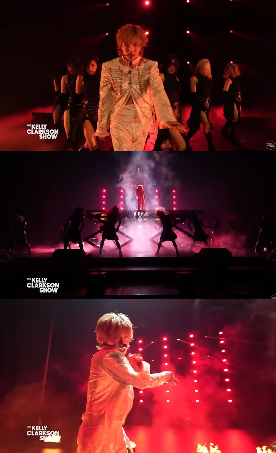 Image : Taemin 'Veil'  ⓒ U.S. talk show ‘The Kelly Clarkson Show’ Screenshot 