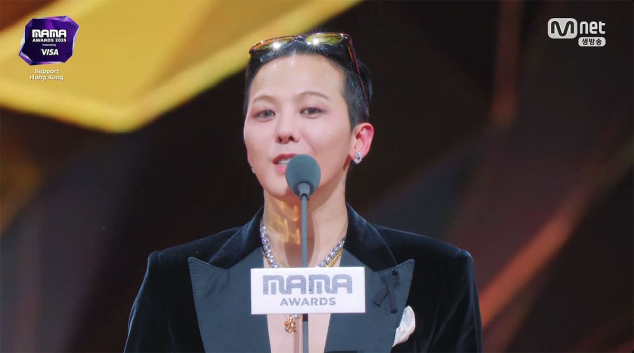 G-Dragon Receives Grand Prize at '2025 MAMA AWARDS'… < Boy Group