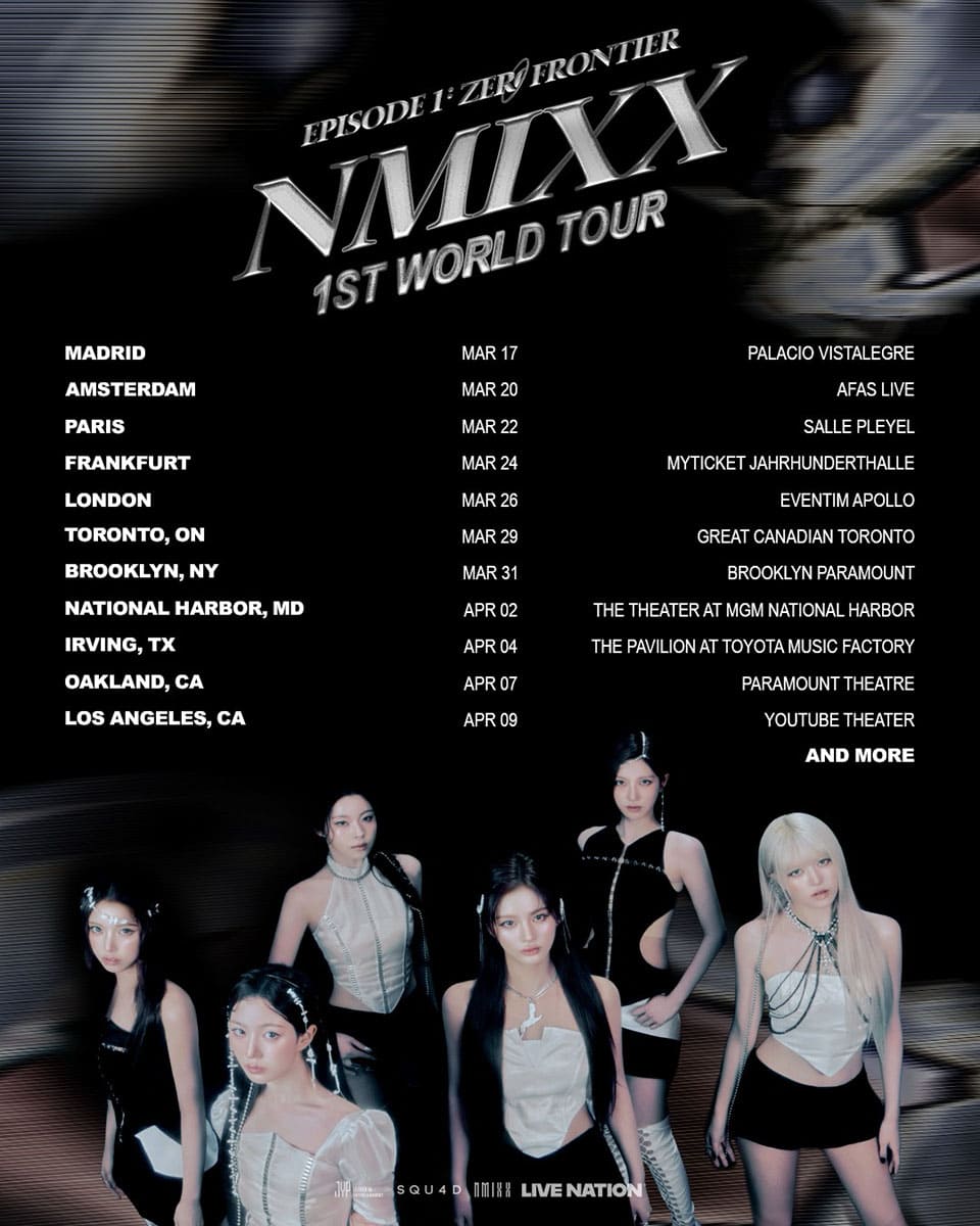NMIXX Announces First-Ever World Tour, Kicks Off Global Expansion