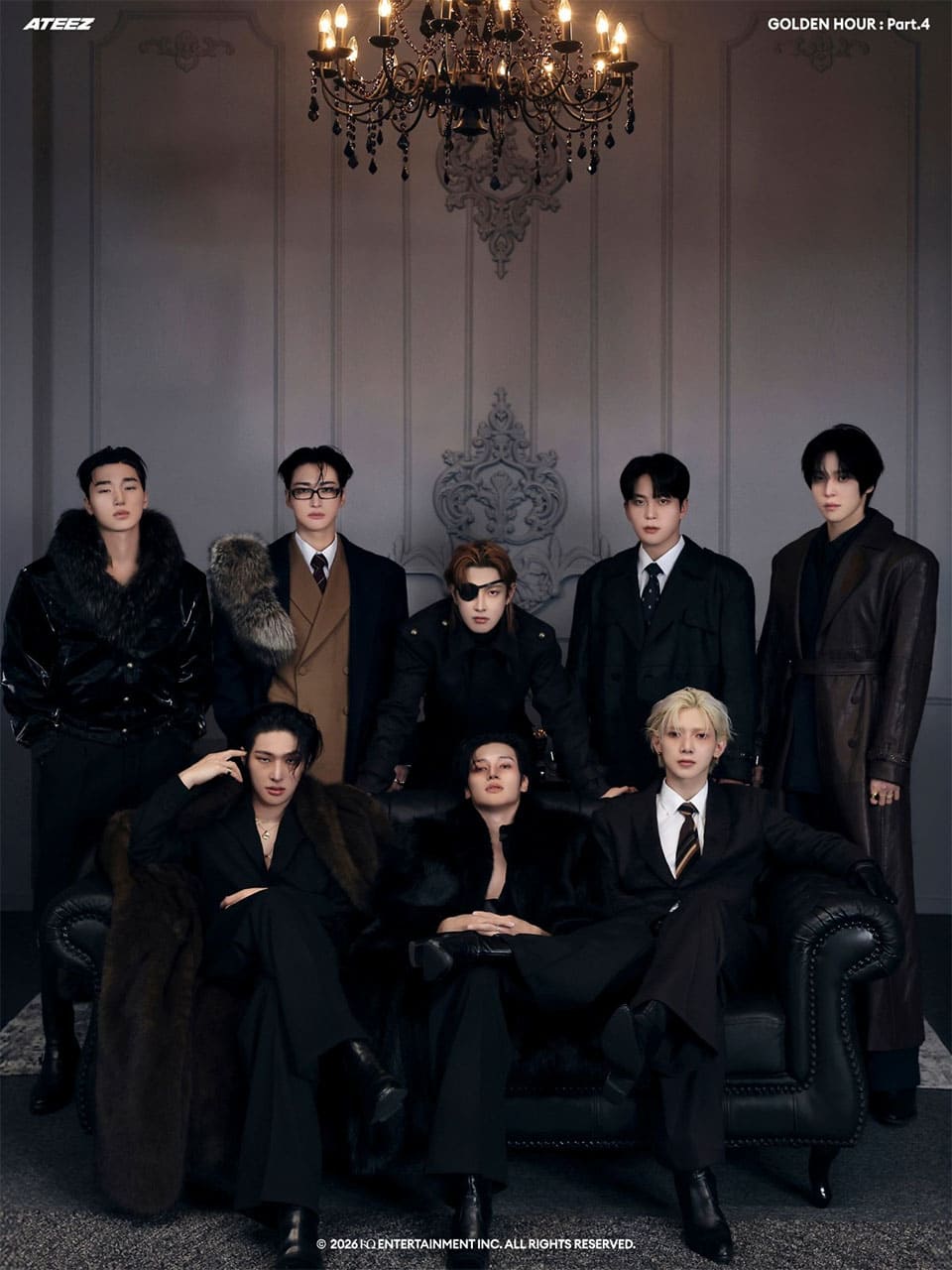 ATEEZ Reveals Striking Concept Photos For GOLDEN HOUR Part 4 ATEEZ Reveals Striking Concept Photos For GOLDEN HOUR Part 4